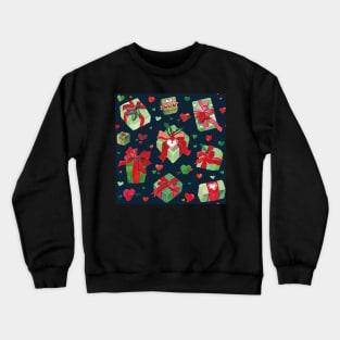 Love is a present Crewneck Sweatshirt